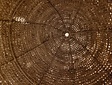 Lampenschirm im Ibiza-Stil 55x65cm Glockenform mit Franzen