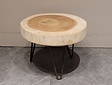 Couchtisch mit Hairpins +/- Ø40/50 cm – Höhe 33 cm