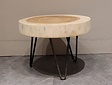 Couchtisch mit Hairpins +/- Ø40/50 cm – Höhe 33 cm