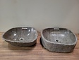 2 Waschbecken aus 1 Stein - 50x40x15cm - FL21483