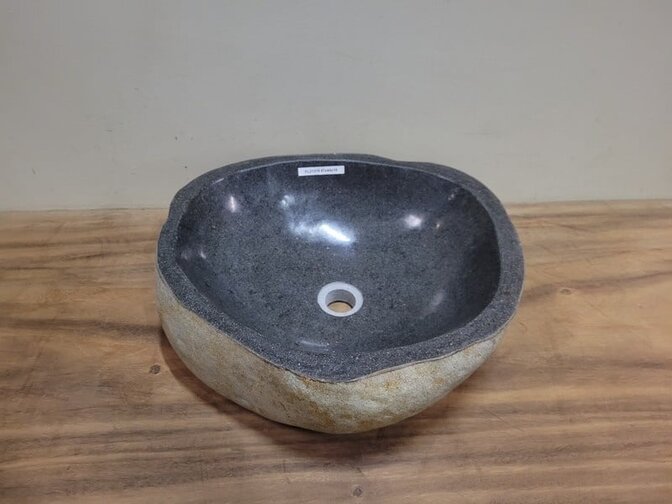 Waschbecken Naturstein FL21319 - 47x44x15cm