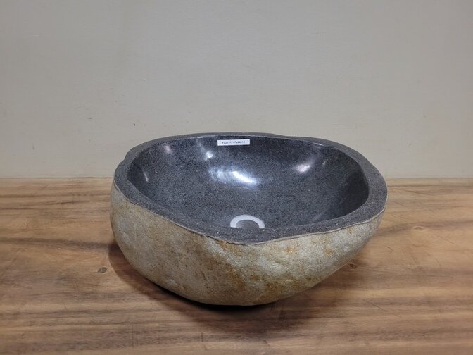 Waschbecken Naturstein FL21319 - 47x44x15cm