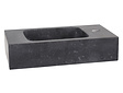 Natursteinwaschbecken  eckig 40x22x9cm