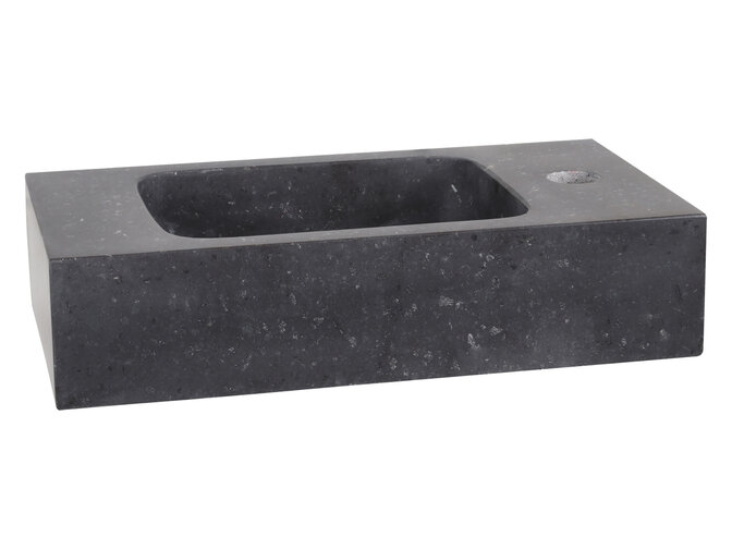 Natursteinwaschbecken  eckig 40x22x9cm