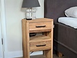 Teak Nachttisch 42 x 32 x 70 cm – Natural