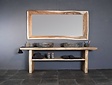 Suar Badezimmermöbel-Set 180 cm inkl. Spiegel & Waschbecken