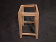 Baumstamm Bartischgestell 65x45x102cm