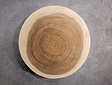 Runde Baumstamm-Tischplatte Ø70x5 cm - Suar