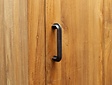 Badezimmerschrank 40x32x200cm - Natur - 1 Tür
