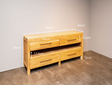 Teak-Badezimmerschrank 180 x 45 x 85 cm – Natur