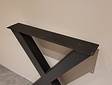 Metallene X-Bartischbeine  100 cm hoch