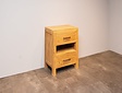Badezimmerschrank aus Holz 60x42x85cm - Natur