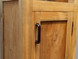 Teak-Badezimmerschrank 40x35x200 cm – Natur