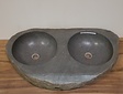 Naturstein-Waschbecken FL19168 - 96x55x16cm