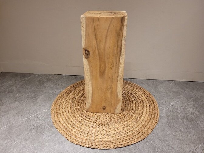 Holzsockel 30x30x80cm houtblok Holzblock
