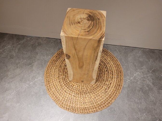 Holzsockel 30x30x80cm houtblok Holzblock