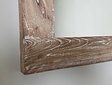 Spiegel 60x80x9cm White Wash - Teak