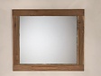 Teakholz-Spiegel 98x85x9cm Natur