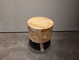 Suar-Baumstamm-Hocker