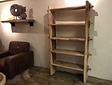 Suarholz-Bücherregal 125x200x40cm