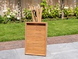 Teak-Tablett 40 x 60 cm auf Ständer