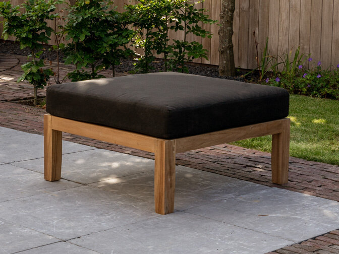 Polster für New Ibiza Tisch 80x80cm - Schwarz