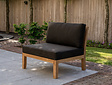Polster für Loungemodul New Ibiza 90cm - Schwarz