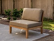 Teak Loungebankmodul New Ibiza 90 cm