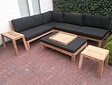 Teak Loungebankmodul New Ibiza 90 cm