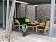 5 Personen Teak Loungeset Modena
