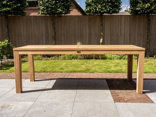 Teak Gartentisch Verona 215cm