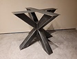 Doppel-X-Tischgestell – rustikal 85 cm