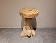 Stehtischhocker aus rustikalem Teakholz – 75 cm