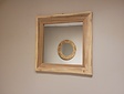 Spiegel – Suar-Baumstamm 80x80 cm