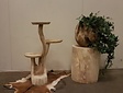 Etagere aus Suar-Holz 60 cm