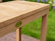 Beistelltisch aus Teakholz 180 cm