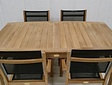 Teak-Gartentisch oval Ancona 180 cm