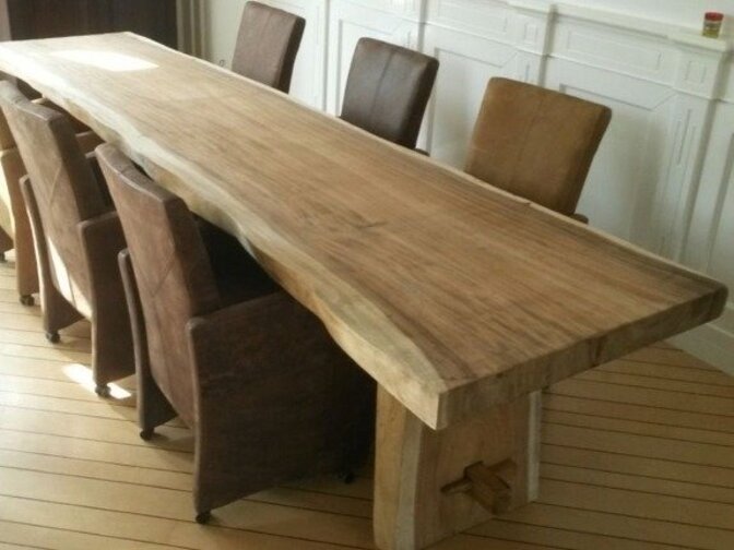 Baumstamm-Tisch 320 cm