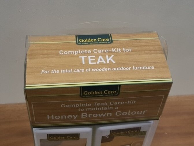 Golden Care – Teak-Pflegeset