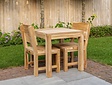 Quadratischer Gartentisch Napoli 80x80x77cm