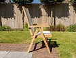 Genova Teakholz-Gartenstuhl Batyline Creme