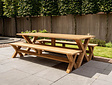 Picknicktisch BARI aus Teakholz 100 x 240 cm