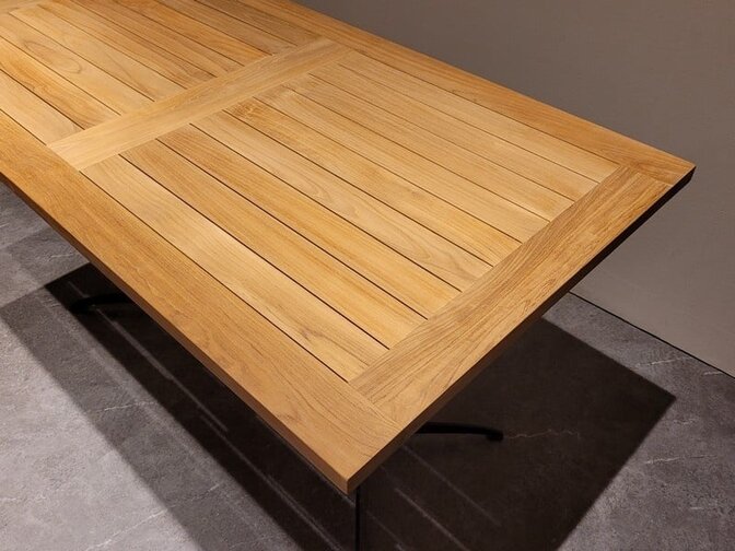 Teak-Tischplatte 75 x 140 – einzelne Tischplatte