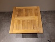 Teak-Tischplatte 75 x 75 cm – einzelne Tischplatte