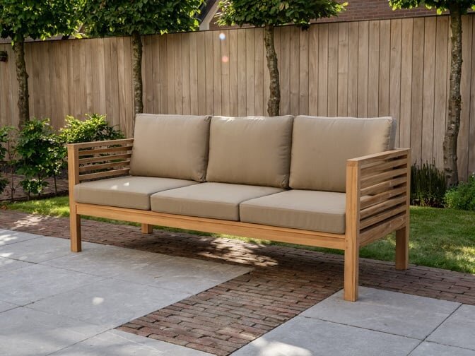 Teak-Loungesofa Palermo