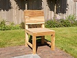 Teak-Gartenstuhl Napoli ohne Armlehnen
