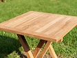 Teak-Klapptisch Dicaprio 45 cm