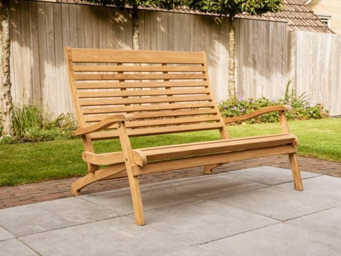 Teak Loungebank Dicaprio