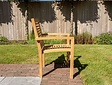 Teak Gartenstuhl Torino horizontal