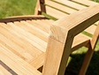 Teak Gartenstuhl Torino horizontal